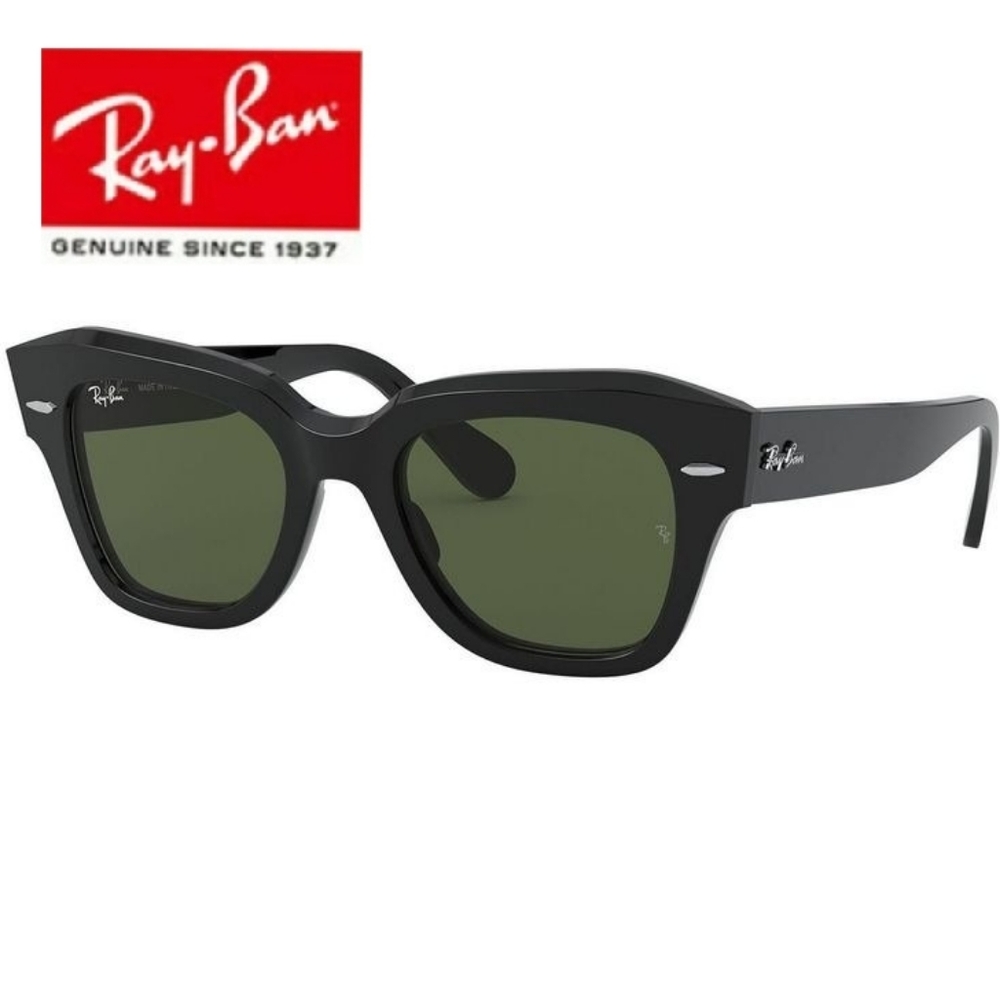 Ray Ban State Street RB2186 Black Frame